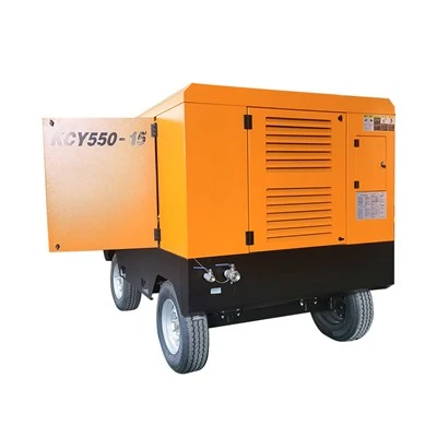 Compressors d'aire de cargol dièsel portàtil